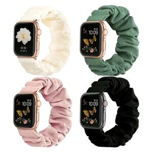 Scrunchie Style Apple Watch Wristbands
